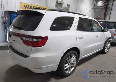 2024 Dodge Durango Gt Plus Rwd из США, поврежденный, VIN 1C4RDHDG8RC206907
